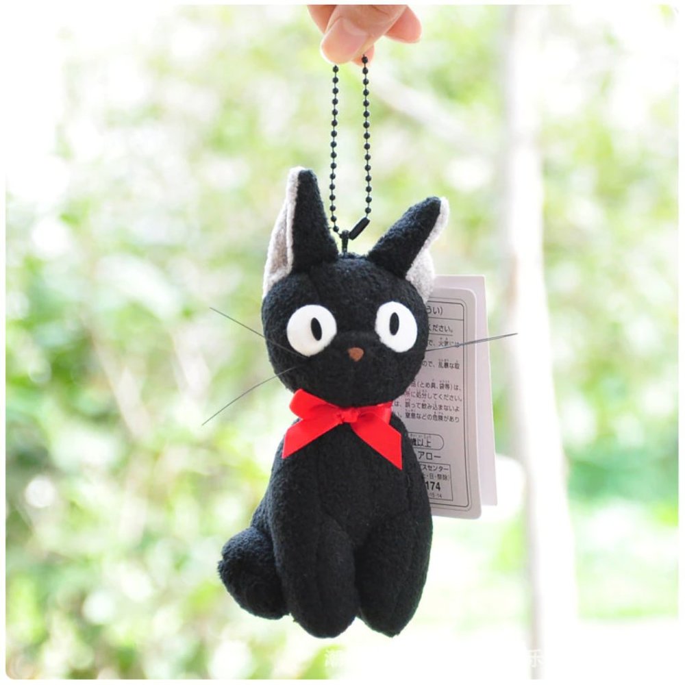 Kiki's Delivery Service JiJi Ghibli Keychain Toy - Picture 3 of 3
